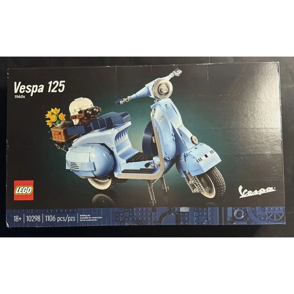 LEGO Vespa 125 (1960's) 10298 Brand New In Box. Factory Sealed Retired Set